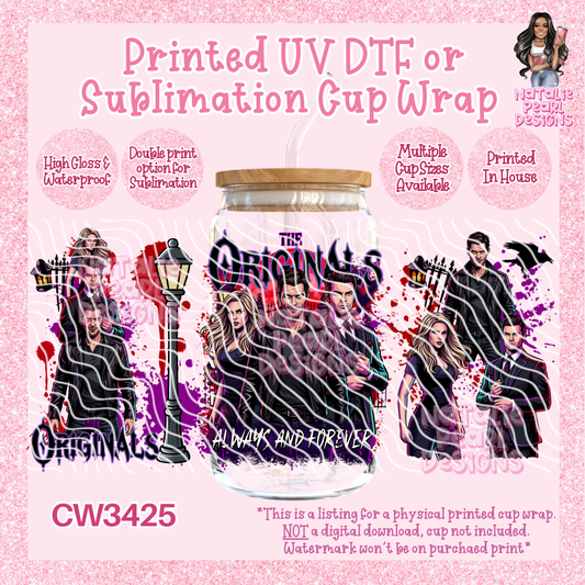 CW3425 UV DTF/SUB Cup Wraps