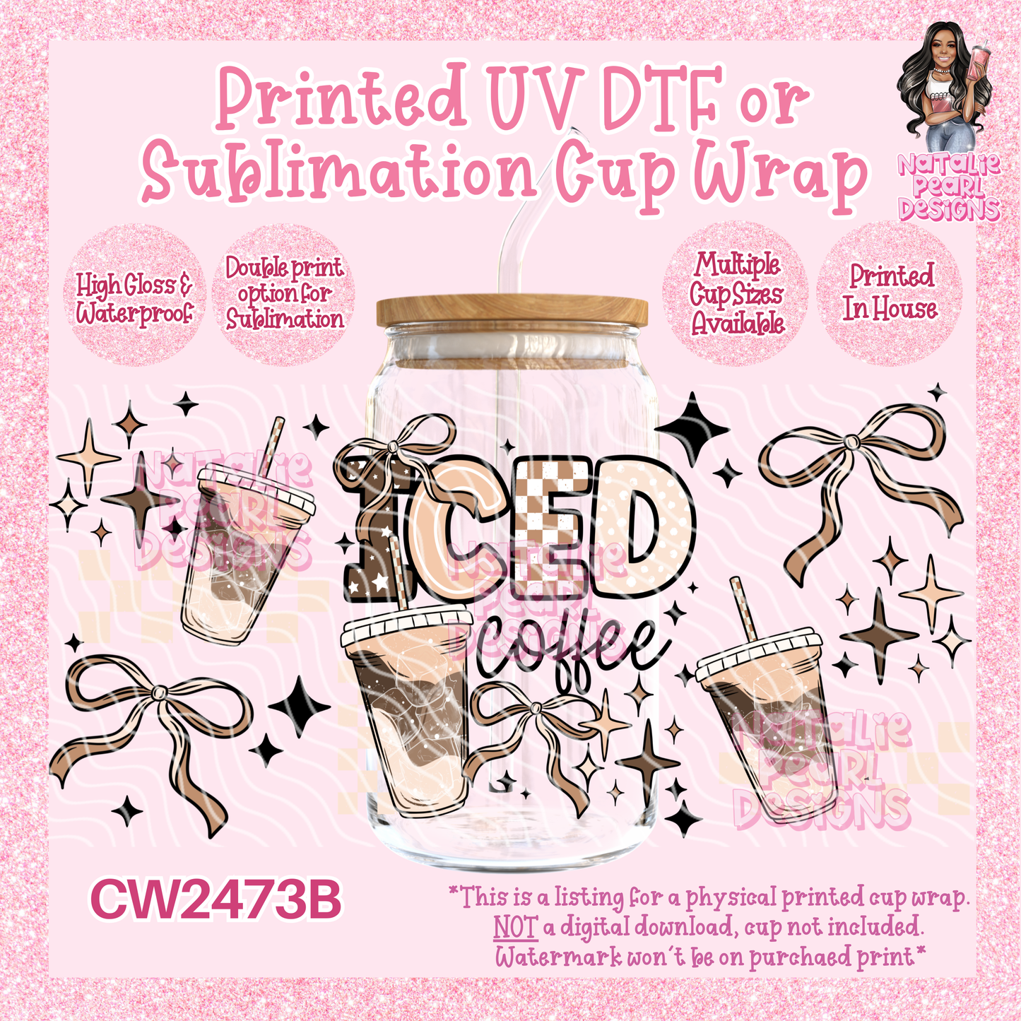 CW2473B UV DTF/SUB Cup Wraps