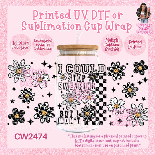 CW2474 UV DTF/SUB Cup Wraps