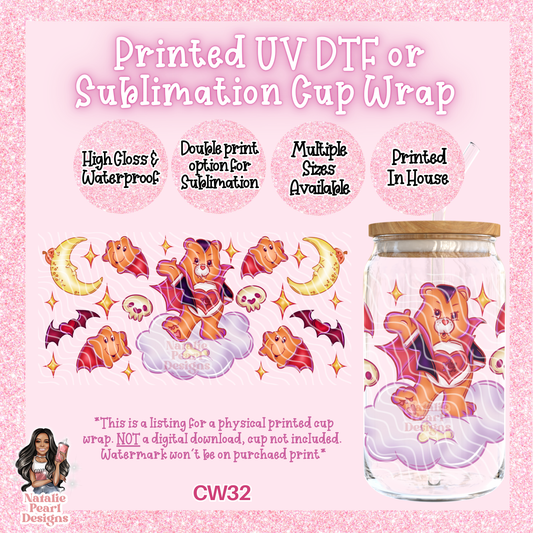 CW32 UV DTF/SUB Cup Wrap