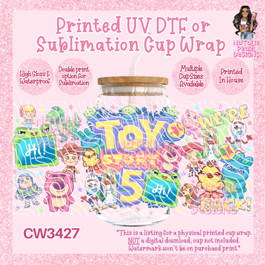 CW3427 UV DTF/SUB Cup Wraps