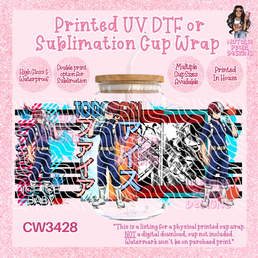 CW3428 UV DTF/SUB Cup Wraps