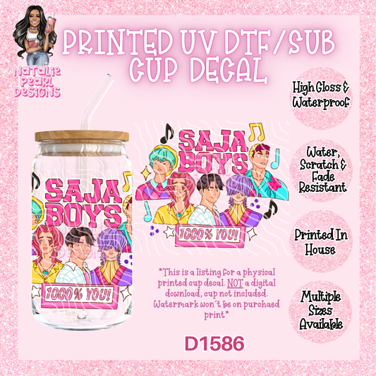 D1586 UV DTF/Sub Decal