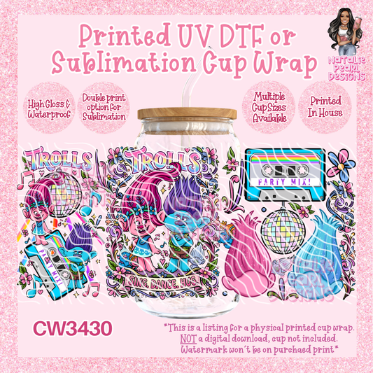 CW3430 UV DTF/SUB Cup Wraps