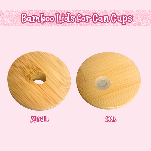 Plain Bamboo Lids