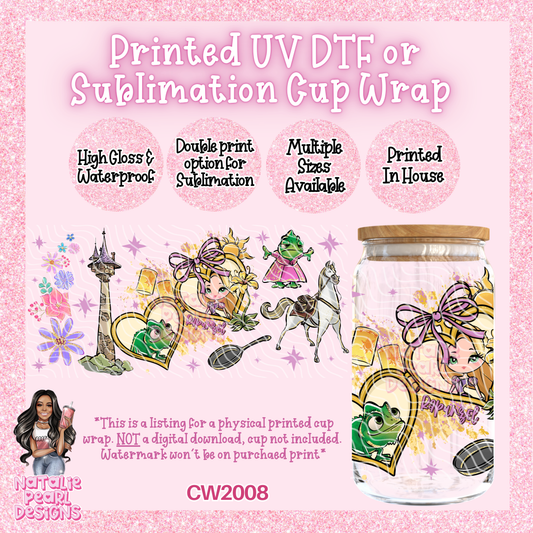CW2008 UV DTF/SUB Cup Wraps