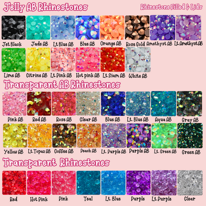 Cold Frosted Color Changing Glass Cans