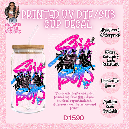 D1590 UV DTF/Sub Decal