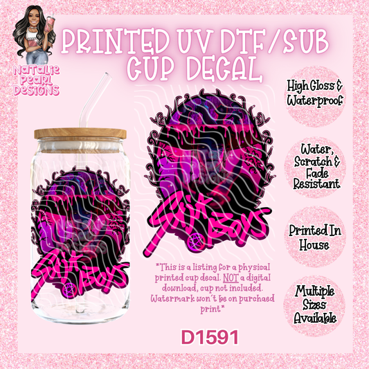 D1591 UV DTF/Sub Decal