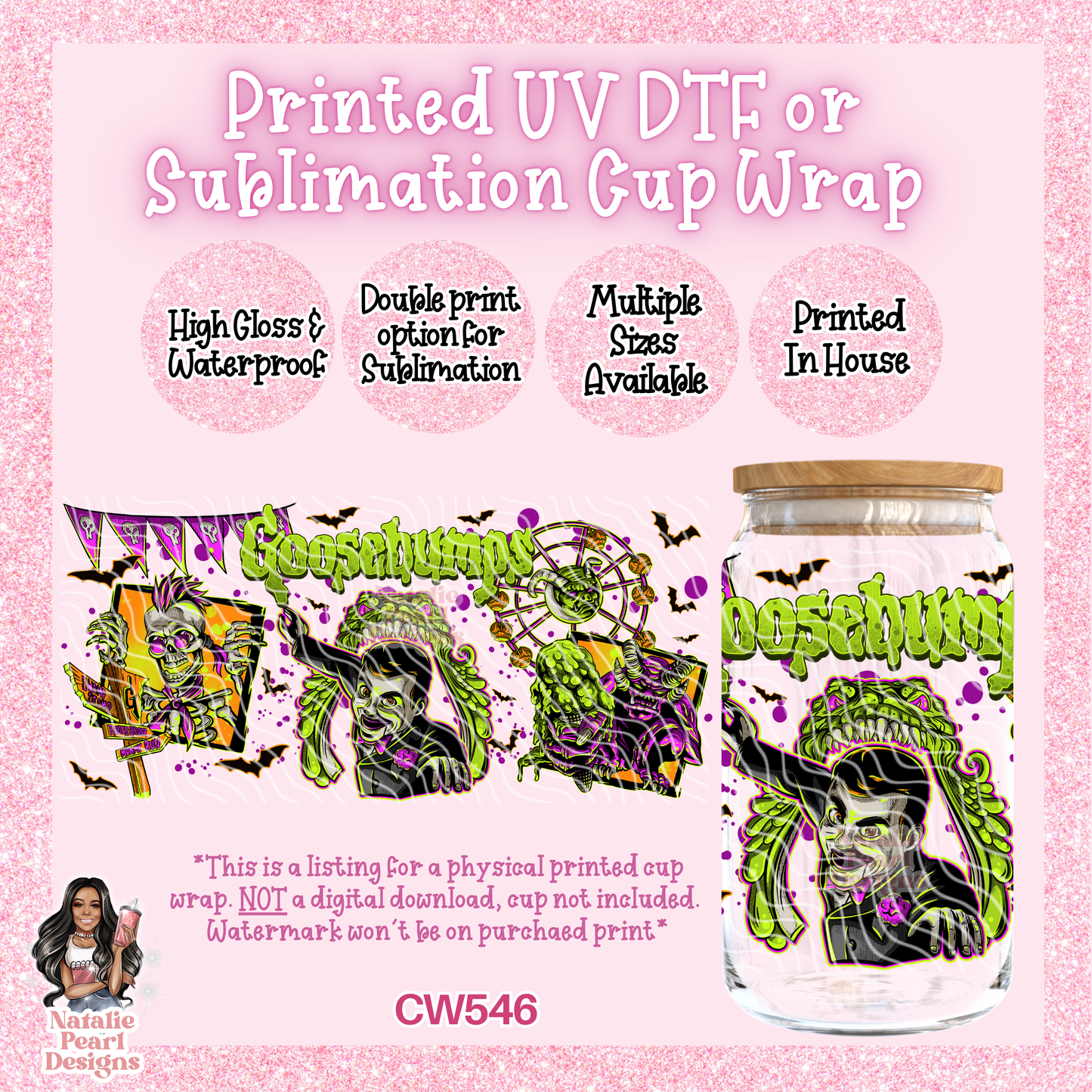 CW546 UV DTF/SUB Cup Wrap
