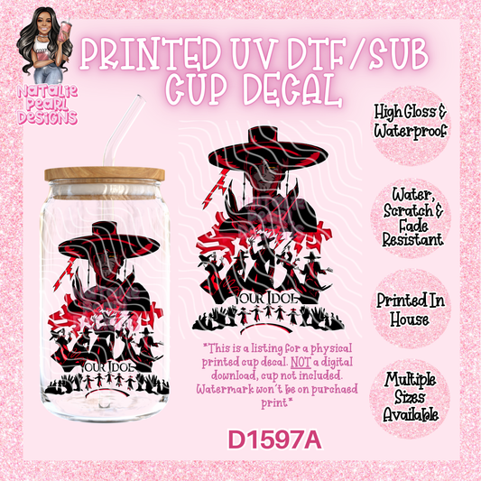 D1597A UV DTF/Sub Decal
