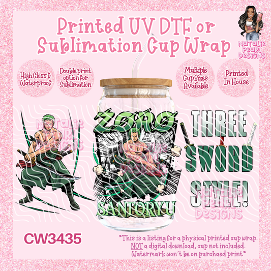CW3435 UV DTF/SUB Cup Wraps
