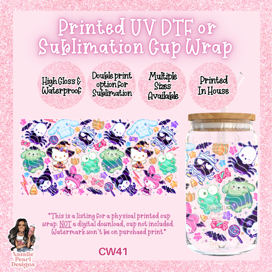 CW41 UV DTF/SUB Cup Wrap