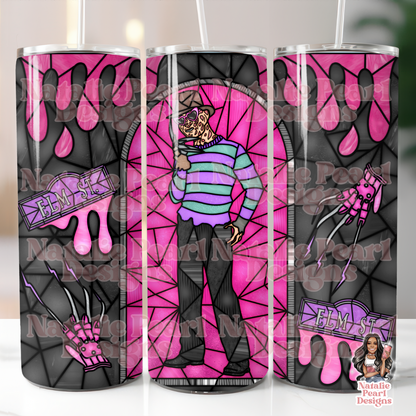 Horror Pink Stainless Steel Tumblers