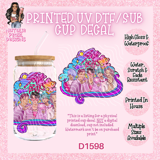 D1598 UV DTF/Sub Decal