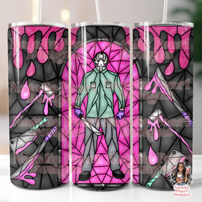 Horror Pink Stainless Steel Tumblers