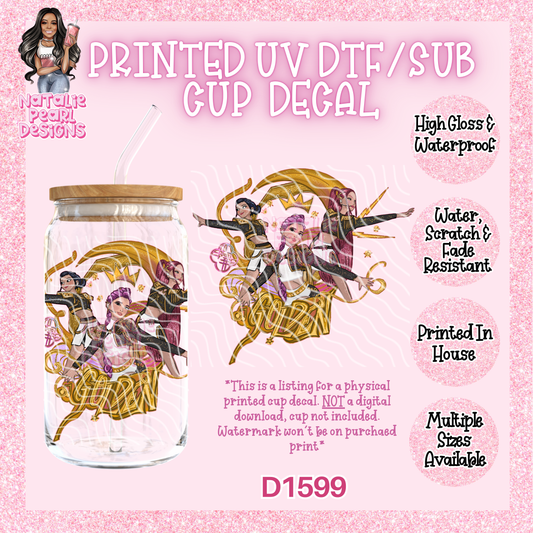 D1599 UV DTF/Sub Decal