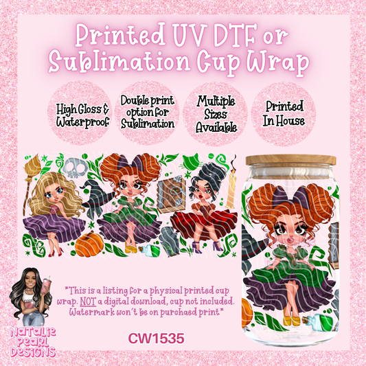 CW1535 UV DTF/SUB Cup Wrap