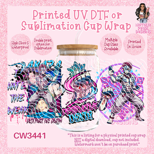CW3441 UV DTF/SUB Cup Wraps