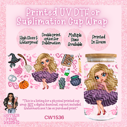 CW1536 UV DTF/SUB Cup Wrap