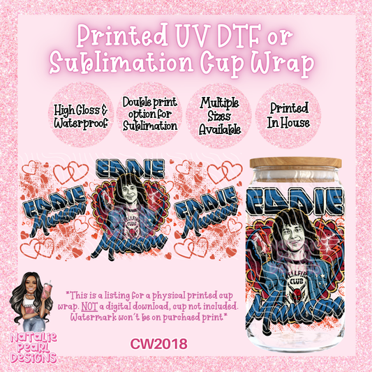 CW2018 UV DTF/SUB Cup Wraps
