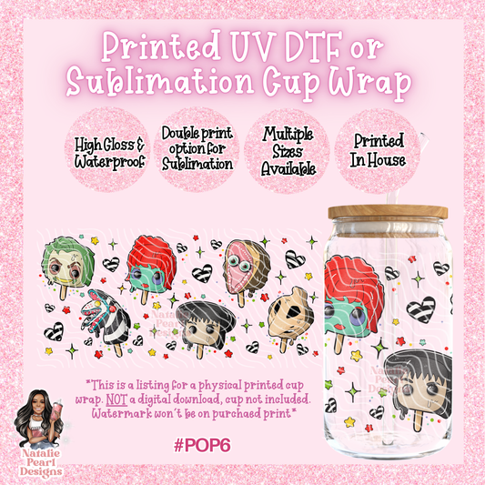POP6 UV DTF/SUB Cup Wrap