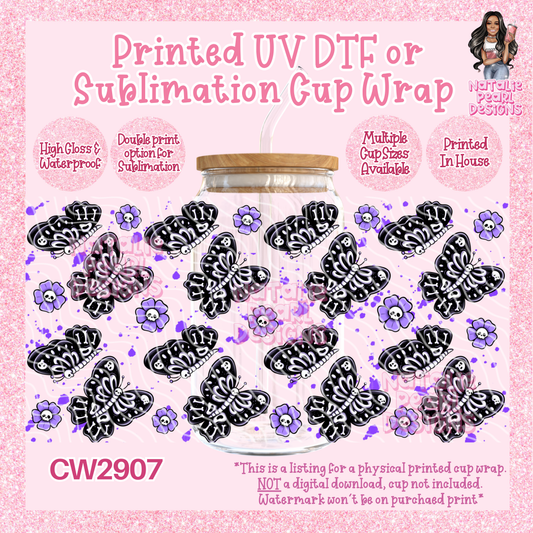 CW2907 UV DTF/SUB Cup Wraps