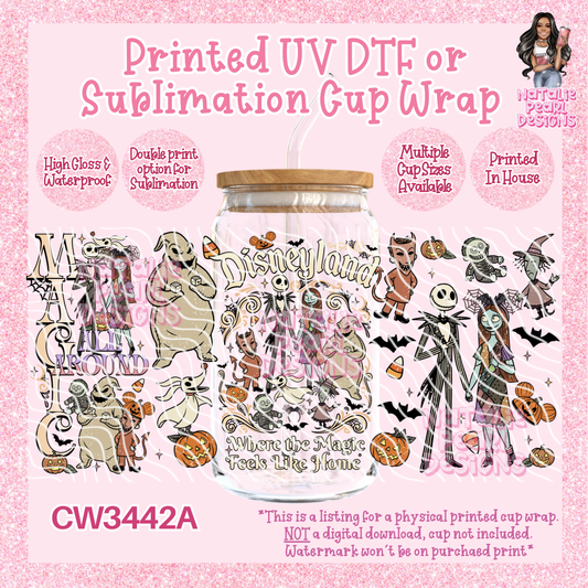CW3442A UV DTF/SUB Cup Wraps