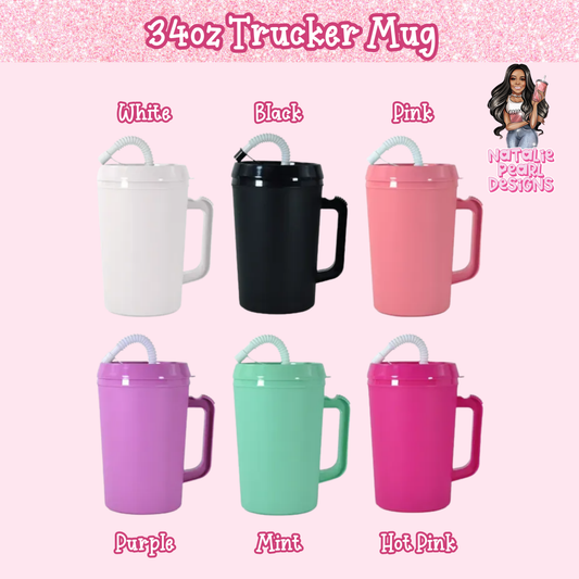 34oz Trucker Mug