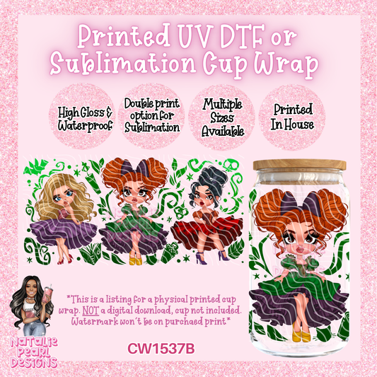 CW1537B UV DTF/SUB Cup Wrap
