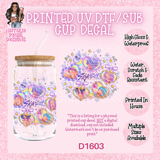D1603 UV DTF/Sub Decal