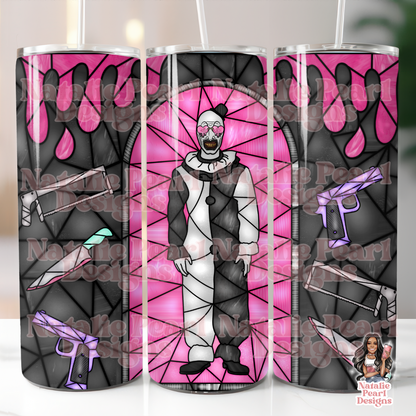 Horror Pink Stainless Steel Tumblers