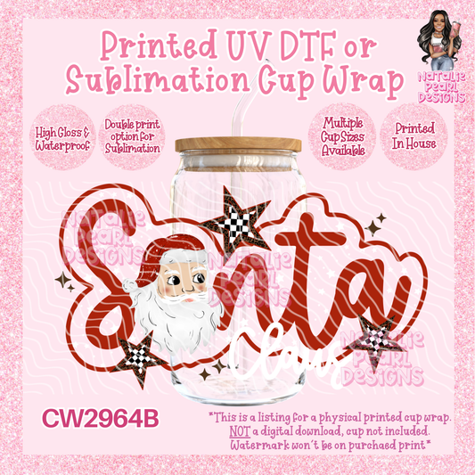 CW2964B UV DTF/SUB Cup Wraps