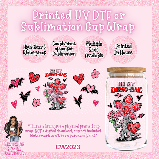 CW2023 UV DTF/SUB Cup Wraps