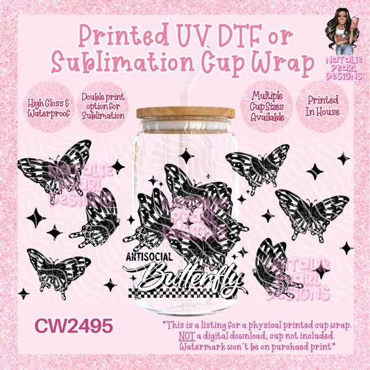 CW2495 UV DTF/SUB Cup Wraps