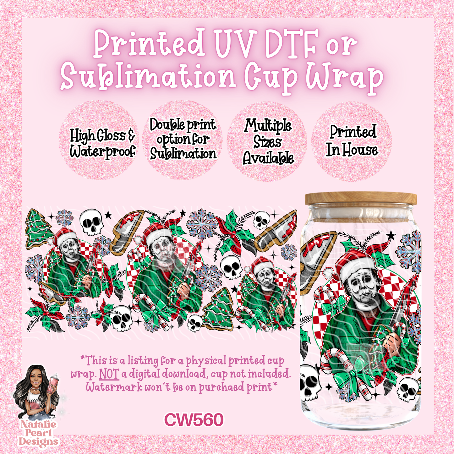 CW560 UV DTF/SUB Cup Wrap