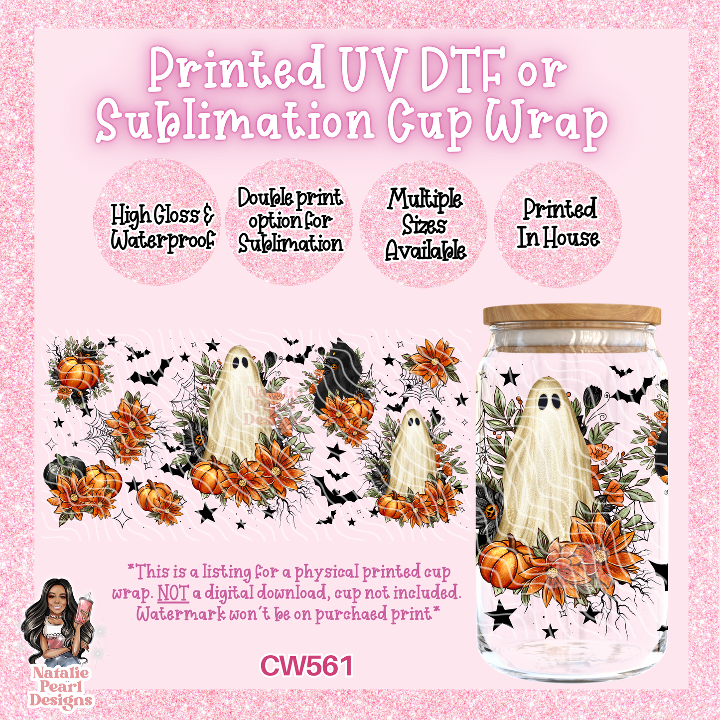 CW561 UV DTF/SUB Cup Wrap