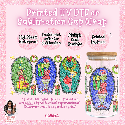CW54 UV DTF/SUB Cup Wrap