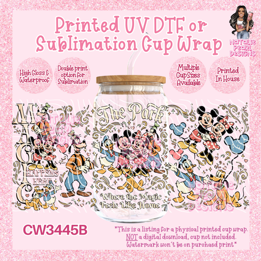 CW3445B UV DTF/SUB Cup Wraps