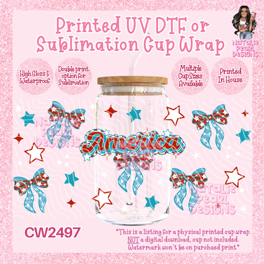 CW2497 UV DTF/SUB Cup Wraps