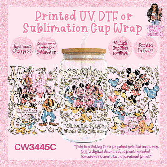 CW3445C UV DTF/SUB Cup Wraps
