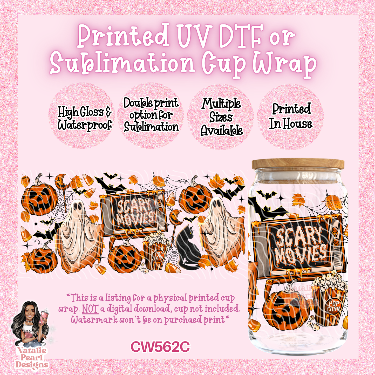 CW562C UV DTF/SUB Cup Wrap