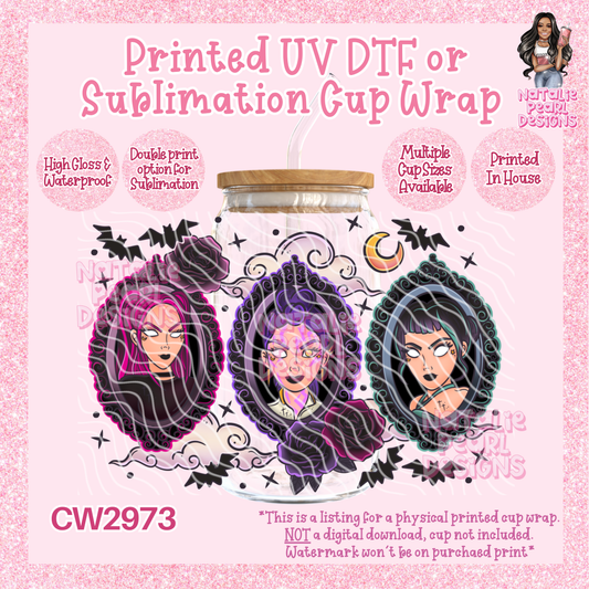 CW2973 UV DTF/SUB Cup Wraps