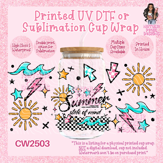 CW2503 UV DTF/SUB Cup Wraps