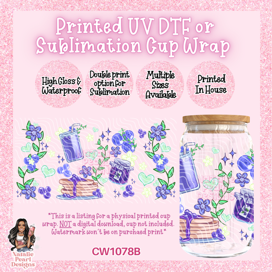 CW1078B UV DTF/SUB Cup Wrap