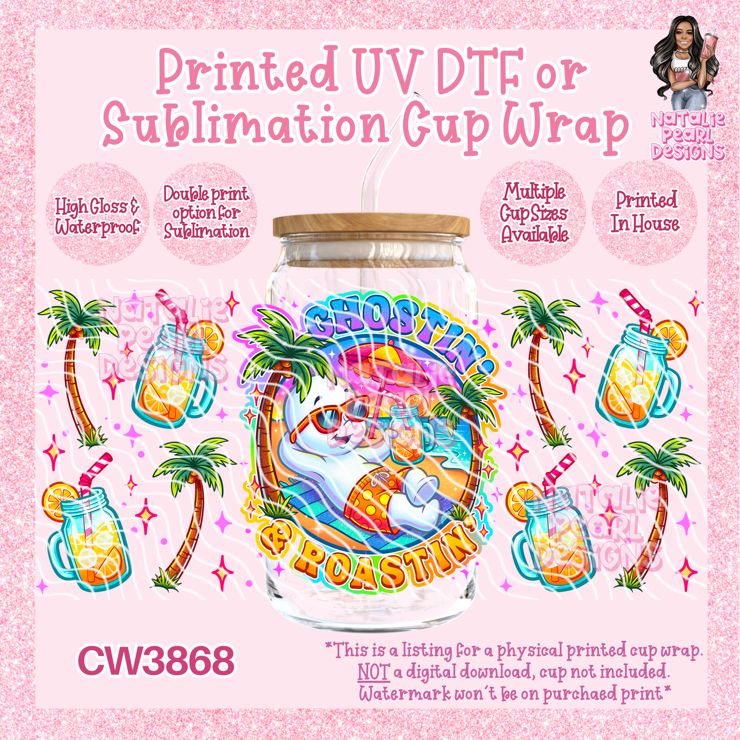 CW3868 UV DTF/SUB Cup Wraps