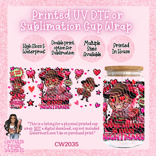 CW2035 UV DTF/SUB Cup Wraps