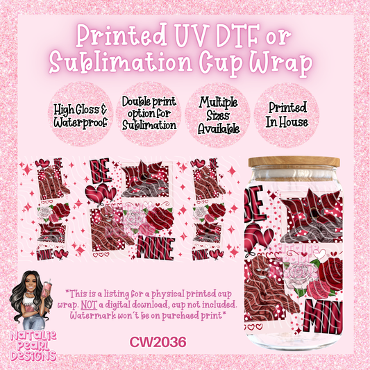 CW2036 UV DTF/SUB Cup Wraps