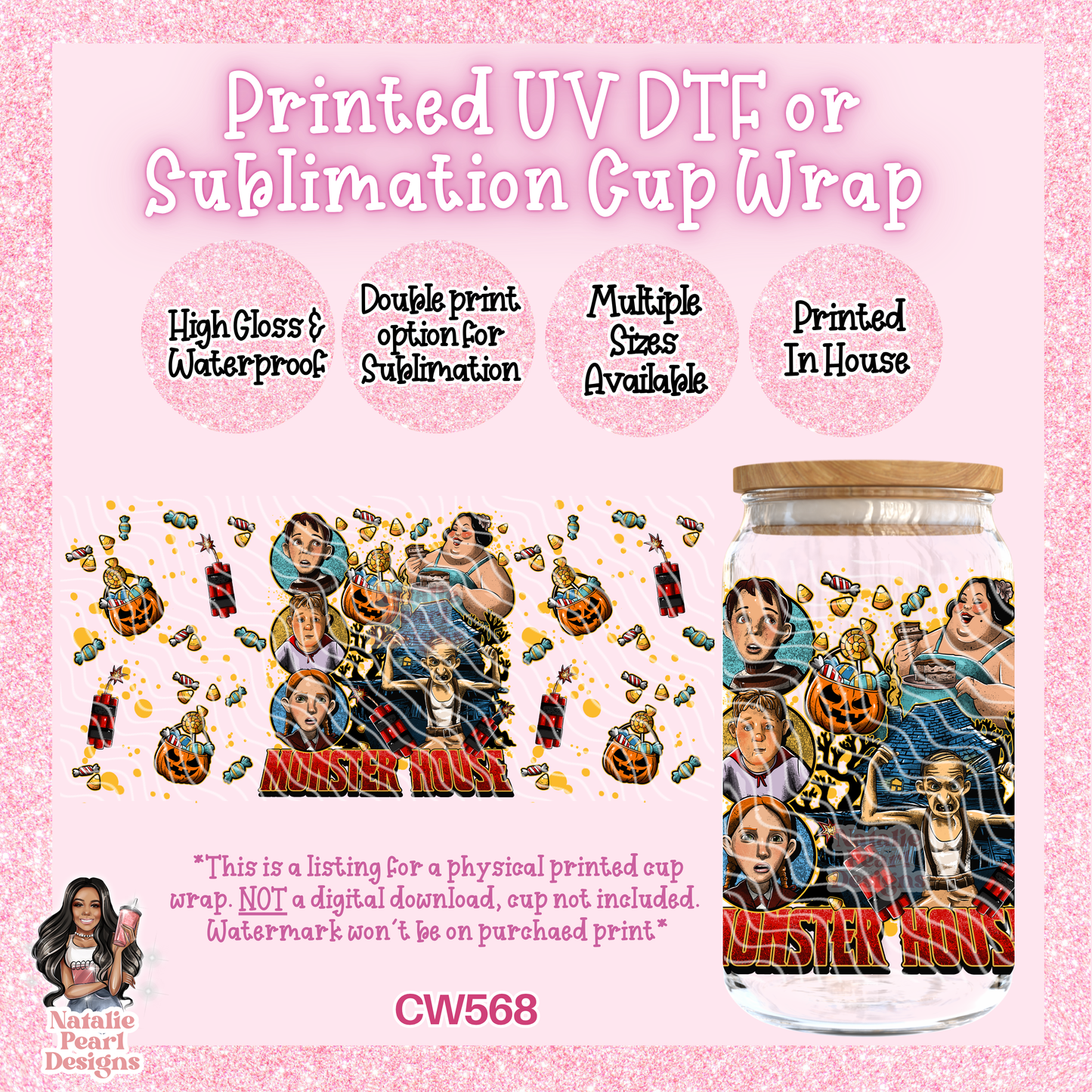 CW568 UV DTF/SUB Cup Wrap