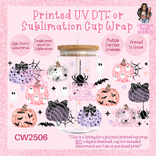 CW2506 UV DTF/SUB Cup Wraps
